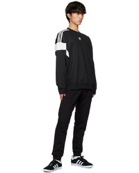 adidas Originals Black Adicolor Classics Cut Line Sweatshirt