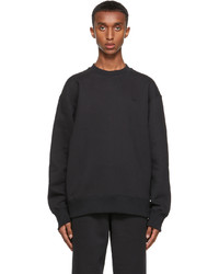 adidas Originals Black Adicolor Trefoil Crewneck Sweatshirt