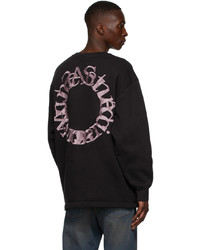 Acne Studios Black Back Logo Sweatshirt