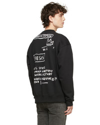 Converse Black Basquiat Edition Samo Sweatshirt
