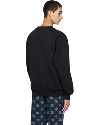Dolce & Gabbana Black Bonded Sweatshirt