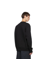 Acne Studios Black Classic Fit Sweatshirt