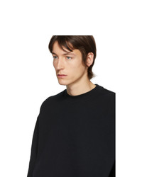 Random Identities Black Cotton Sweatshirt