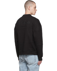 Axel Arigato Black Cotton Sweatshirt