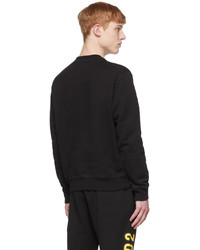 DSQUARED2 Black Cotton Sweatshirt