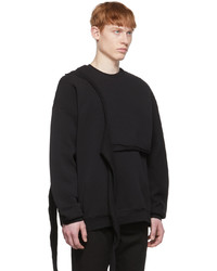 Ottolinger Black Cotton Sweatshirt