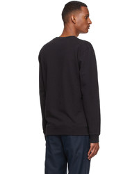 BOSS Black Cotton Sweatshirt