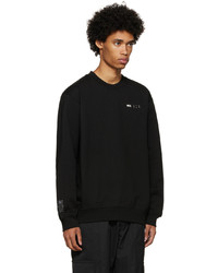 McQ Black Cotton Sweatshirt