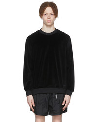 Hugo Black Cotton Sweatshirt