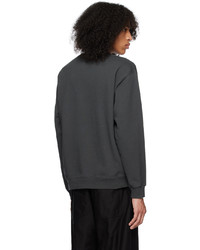Beams Plus Black Crewneck Sweatshirt