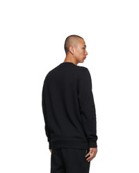 1017 Alyx 9Sm Black Crewneck Visual Sweatshirt