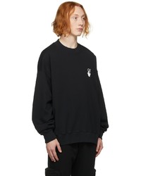 Off-White Black Cut Here Arrow Sweatshirt