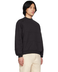 Sunnei Black Cuts Sweatshirt