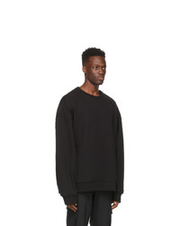Juun.J Black Detail Nouvelle Tendance Sweatshirt