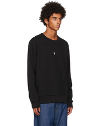 Polo Ralph Lauren Black Double Knit Sweatshirt