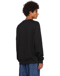 Polo Ralph Lauren Black Double Knit Sweatshirt
