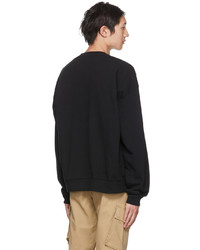 Levi's Black Embroidered Sweatshirt