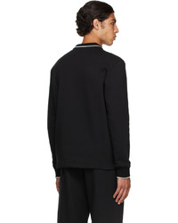Ermenegildo Zegna Black Essential Sweatshirt