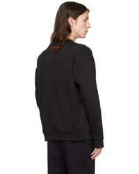 Zegna Black Essential Sweatshirt
