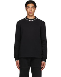Ermenegildo Zegna Black Essential Sweatshirt