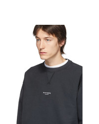 Acne Studios Black Finn Sweatshirt