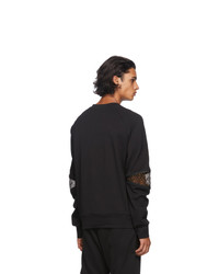 Fendi Black Forever Detail Sweatshirt