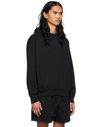 CDLP Black Heavy Terry Sweater