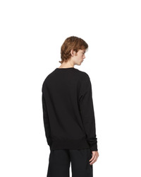 Alexander McQueen Black Hybrid Logo Sweatshirt