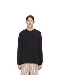 Jil Sanderand Black Knit Sweatshirt