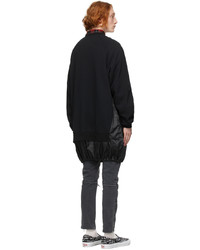 Undercoverism Black Layered Hem Sweatshirt