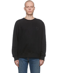 Nudie Jeans Black Logo Frasse Sweatshirt