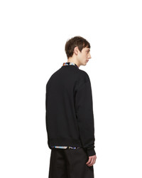 Prada Black Logo Sweatshirt
