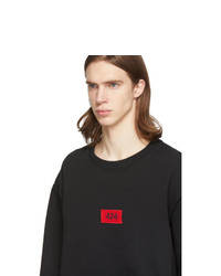 424 Black Logo Sweatshirt