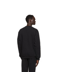 Saintwoods Black Logo Sweatshirt