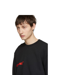 Polythene* Optics Black Logo Vertical Sweatshirt