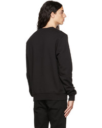 Giuseppe Zanotti Black Lr 10 Sweatshirt