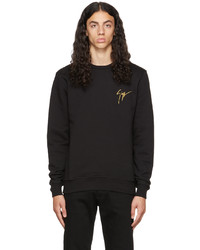 Giuseppe Zanotti Black Lr 10 Sweatshirt