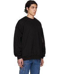 Juun.J Black Ma 1 Sweatshirt