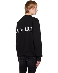 Amiri Black Ma Sweatshirt