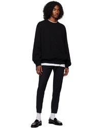 Reigning Champ Black Midweight Relaxed Sweatshirt