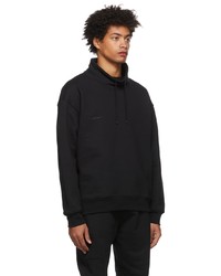 Frame Black Mock Neck Sweatshirt