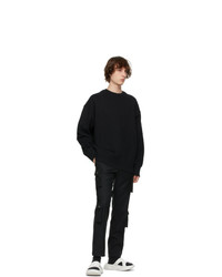 Givenchy Black Oversized Chain Sweatshirt