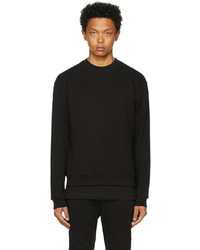 John Elliott Black Oversized Pullover Sweatshirt