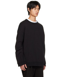 Marina Yee Black Oversized Sweatshirt