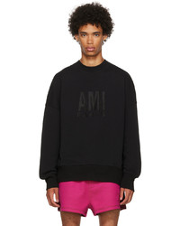 AMI Alexandre Mattiussi Black Paris Sweatshirt