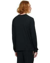 Paul Smith Black Raglan Long Sleeve T Shirt