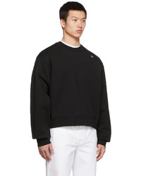 Recto Black Rc Logo Sweatshirt