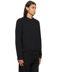 Ermenegildo Zegna Black Reconnect Mono Pocket Sweatshirt