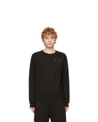 McQ Black Regular Pullover Sweatshirt