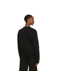 Off-White Black Slim Fit Logo Sweatshirt